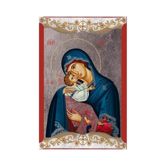 Παναγία Γλυκοφιλούσσα με Vingage Στεφάνι