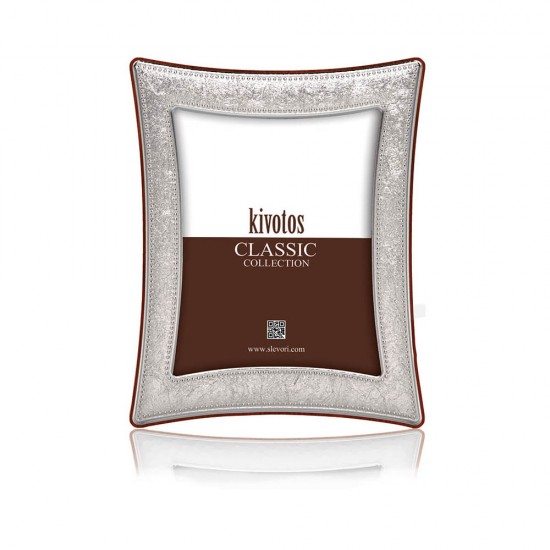 Κορνίζα σαγρέ με σιρίτι