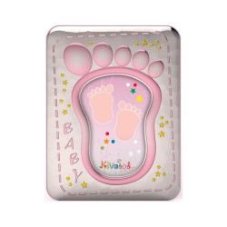 Παιδική Κορνίζα με Σχέδιο Πατουσάκια