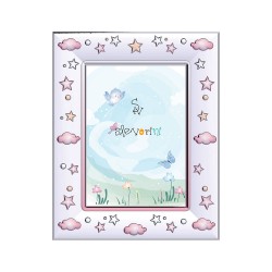 Κορνίζα με Σχέδιο Συννεφάκια και Άστερια