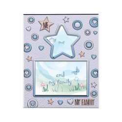 Κορνίζα με σχέδιο Οικογένεια