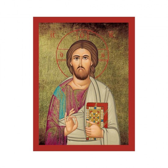 Χριστός Μεταξοτυπία με Παλαίωση Απλή Σειρά