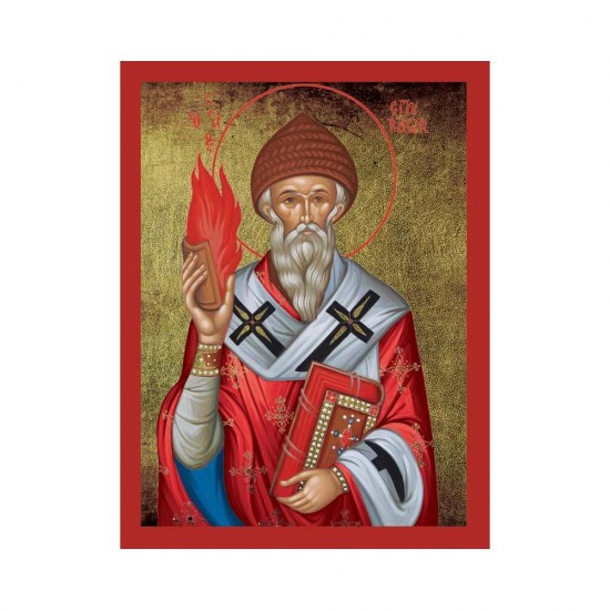 Αγιος Σπυρίδων Μεταξοτυπία με Παλαίωση Απλή Σειρά