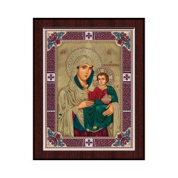 Παναγία Ιεροσολυμίτισσα με Κλασικό Κανονικό Στεφάνι