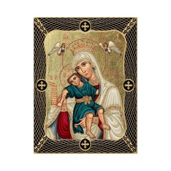 Παναγία της Κύκκου με Πλέγμα Στεφάνι