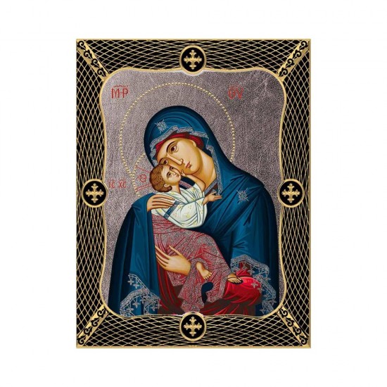 Παναγία Γλυκοφιλούσσα με Πλέγμα Στεφάνι