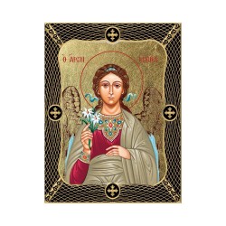 Αρχάγγελος Γαβριήλ Κανονική Μεταξοτυπία με Πλέγμα Στεφάνι