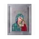 Παναγία Καζάνσκα Κανονική Μεταξοτυπία σε Ένσκαπτο Ξύλο