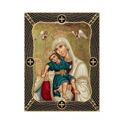 Παναγία της Κύκκου με Πλέγμα Στεφάνι