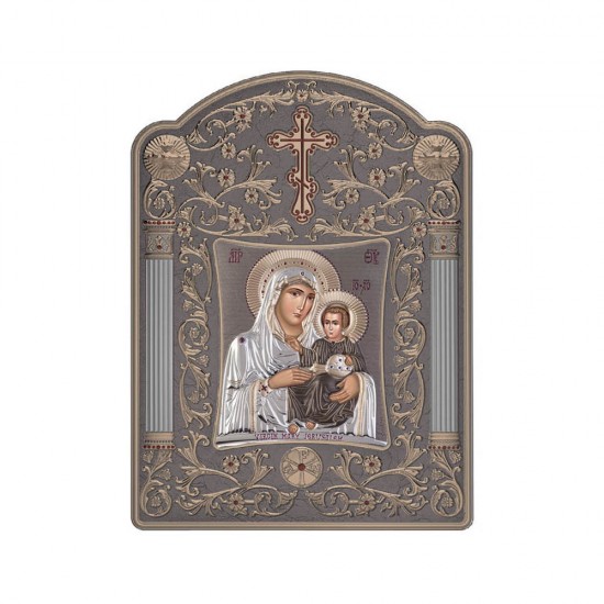 Παναγία Ιεροσολυμίτισσα με Κλασικό Φαρδύ Στεφάνι