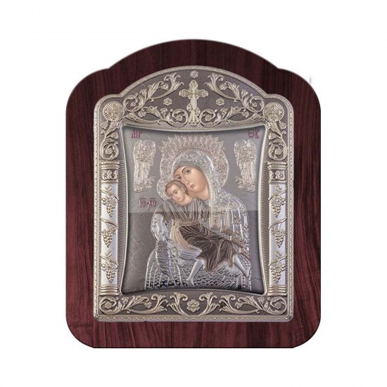 Αξιον Εστί με Κλασικό Κανονικό Στεφάνι και Τζάμι