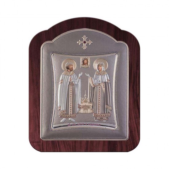 Αγιος Πέτρος και Αγία Ευδοκία με Μοντέρνο Κανονικό Στεφάνι