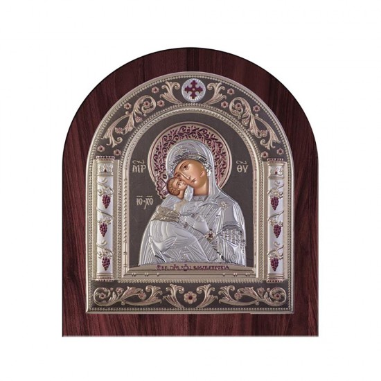 Παναγία Βλαδιμίρκα με Κλασικό Κανονικό Στεφάνι