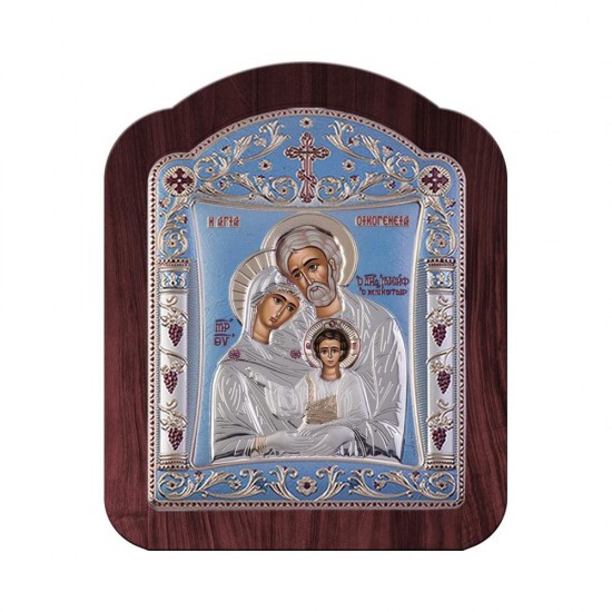 Αγία Οικογένεια με Κλασικό Κανονικό Στεφάνι