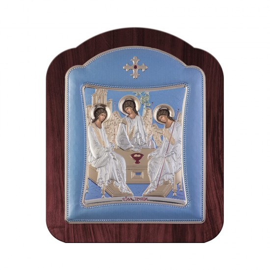 Αγία Τριάδα με Μοντέρνο Κανονικό Στεφάνι