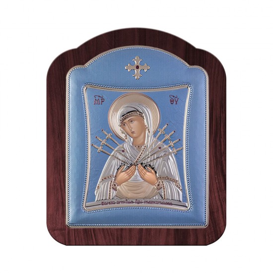 Παναγία  Επτάσπαθη με Μοντέρνο Κανονικό Στεφάνι