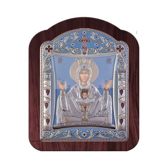 Ζωοδόχος Πηγή με Κλασικό Κανονικό Στεφάνι και Τζάμι