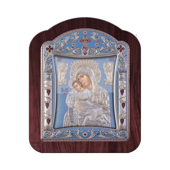 Αξιον Εστί με Κλασικό Κανονικό Στεφάνι και Τζάμι