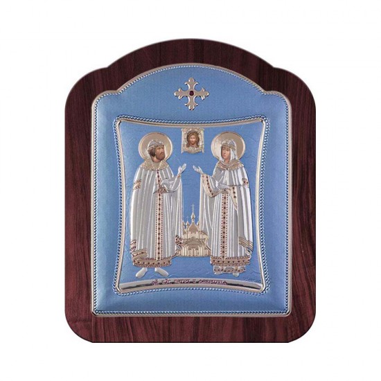 Αγιος Πέτρος και Αγία Ευδοκία με Μοντέρνο Κανονικό Στεφάνι