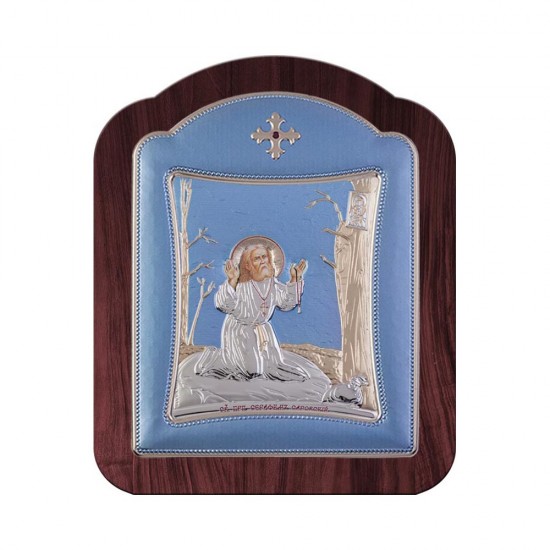 Αγιος Σεραφείμ με Μοντέρνο Κανονικό Στεφάνι