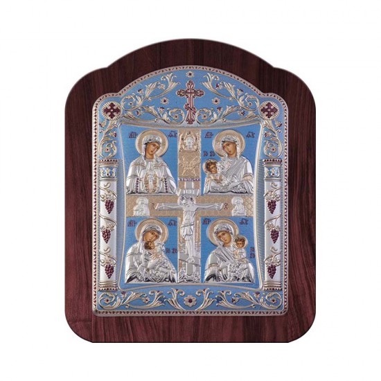 Μητρότητα με Κλασικό Κανονικό Στεφάνι