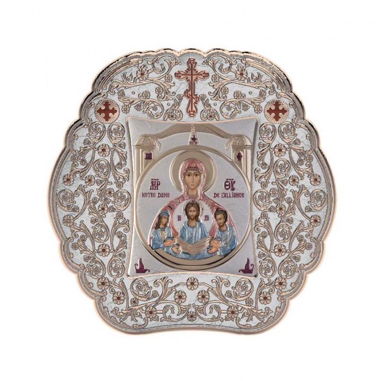 Παναγία των Παρισίων με Κλασικό Στρογγυλό Στεφάνι