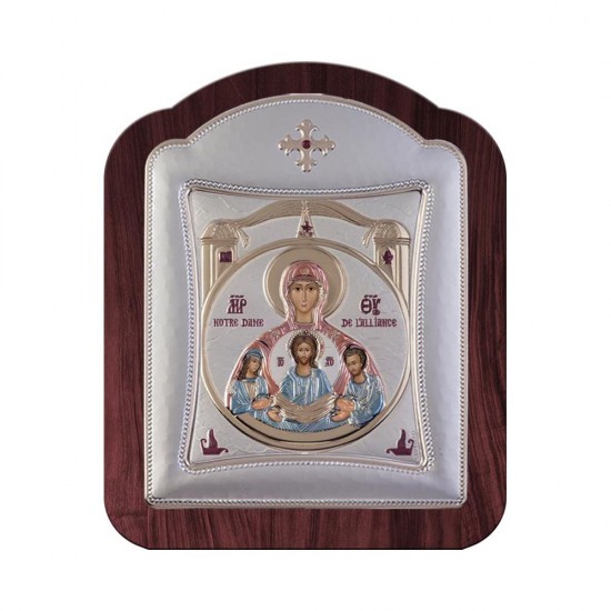 Παναγία των Παρισίων με Μοντέρνο Κανονικό Στεφάνι