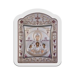 Παναγία των Παρισίων με Κλασικό Κανονικό Στεφάνι και Τζάμι