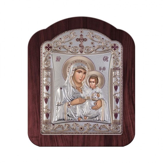 Παναγία Ιεροσολυμίτισσα με Κλασικό Κανονικό Στεφάνι