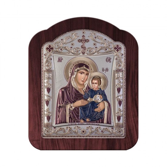 Παναγία Ιεροσολυμίτισσα με Κλασικό Κανονικό Στεφάνι