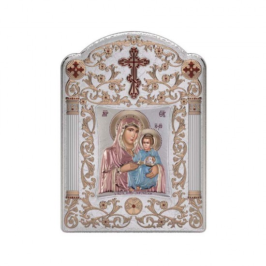 Παναγία Ιεροσολυμίτισσα με Κλασικό Φαρδύ Στεφάνι