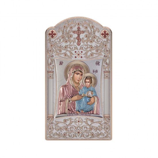 Παναγία Ιεροσολυμίτισσα με Κλασικό Μακρόστενο Στεφάνι