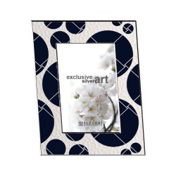 Κορνίζα Επισμαλτωμένη K5001 Κύκλοι-Ακτίνα Μπλε