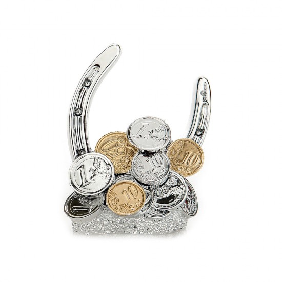 Επιτραπέζιο διακοσμητικό πέταλο-κέρματα