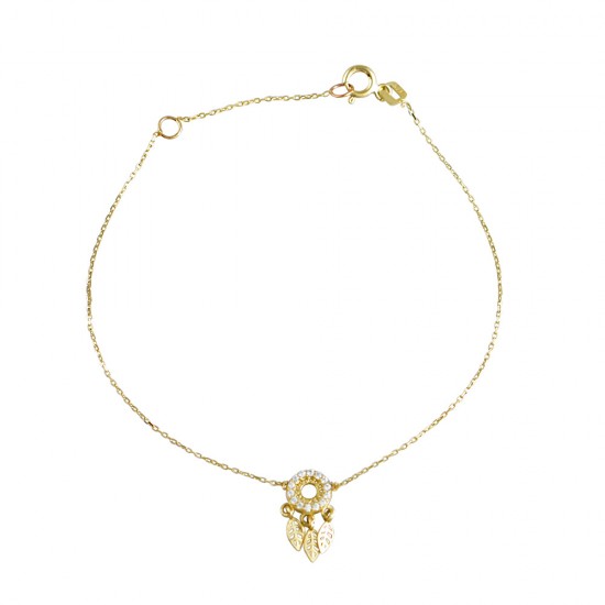 Βραχιόλι Ονειροπαγίδα από Χρυσό 9Κ