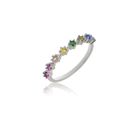 Δαχτυλίδι Mother's από Ασήμι 925