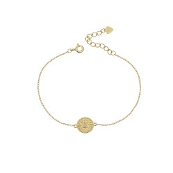 Βραχιόλι Ήλιος από Ασήμι 925