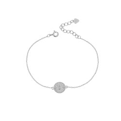 Βραχιόλι Ήλιος από Ασήμι 925