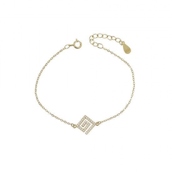 Βραχιόλι Σπείρα από Ασήμι 925