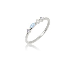 Δαxτυλίδι Σειρέ από Ασήμι 925