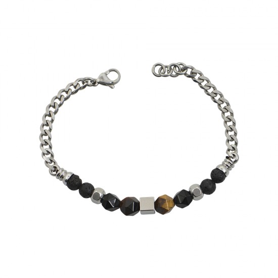 Ανδρικό Βραχιόλι Link από Ατσάλι