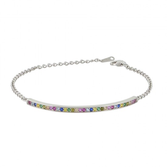 Βραχιόλι Link από Ασήμι 925